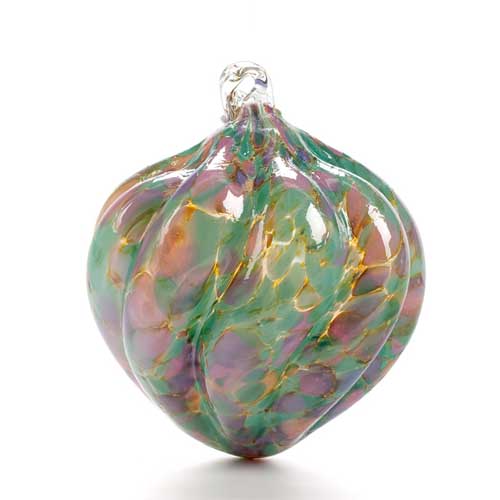 hand blown glass ornament