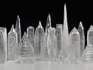 hand blown glass art